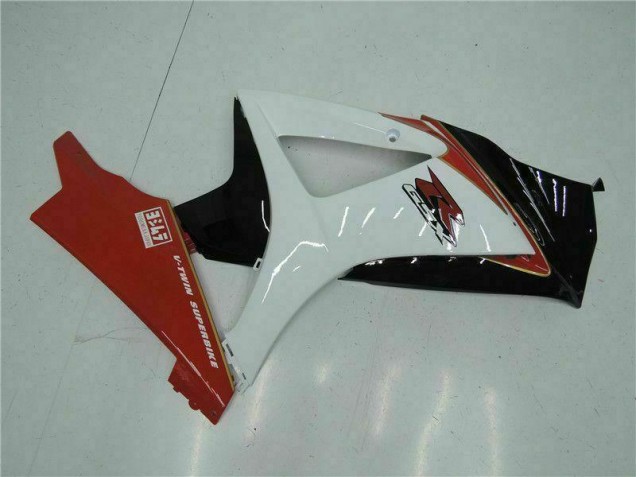 Rouge Blanc Carénages Suzuki GSXR 1000 K7 07-08