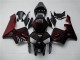 Rouge Flamme Noir Carénage Honda CBR 600 RR 05-06