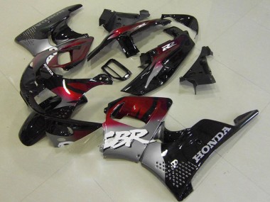 Rouge Noir Argent Carénage Honda CBR 900 RR 893 96-97