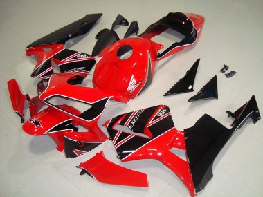 Rouge Noir Kit Carénages & Plastique Honda CBR 600 RR 03-04