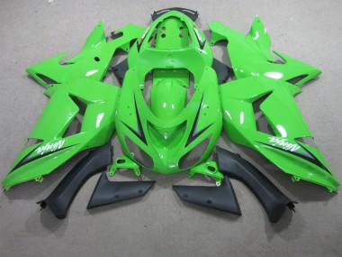 Vert Carénage Kawasaki ZX6R 13-18