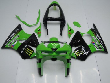 Vert Monster Carénage Kawasaki ZX6R 98-99